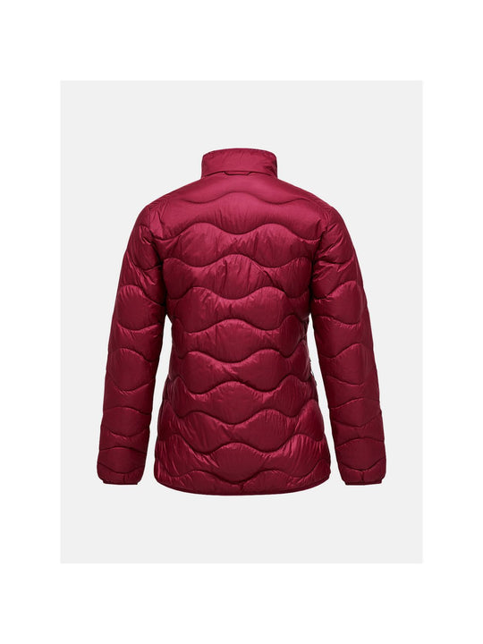 Kurtka PEAK PERFORMANCE Helium Down Jacket Women bordowy
