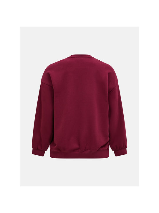 Bluza PEAK PERFORMANCE Original Terry Crew Women bordowy
