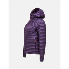 Kurtka damska PEAK PERFORMANCE Monolight Insulated Hood Jacket fioletowa
