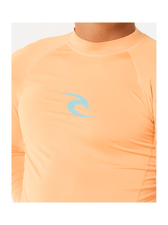 Lycra RIP CURL Waves Upf Perf L/S pomarańczowy

