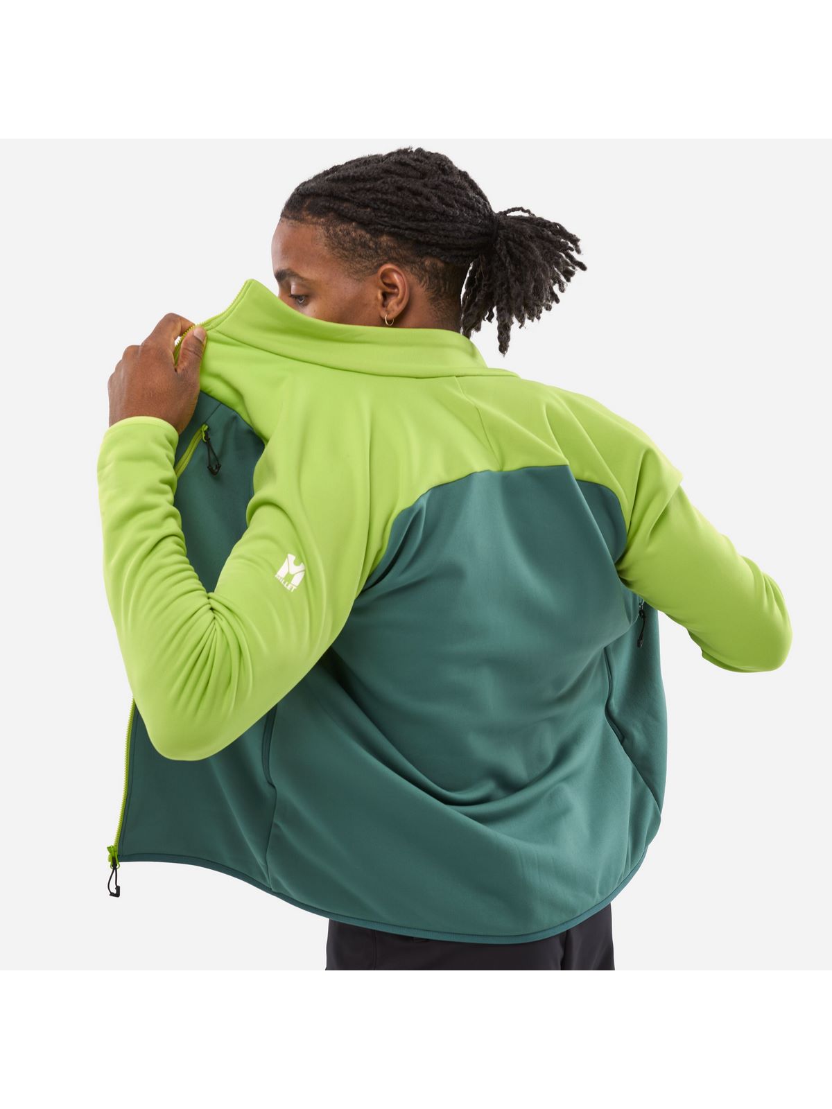 Bluza MILLET M SENECA FLEECE JKT zielona