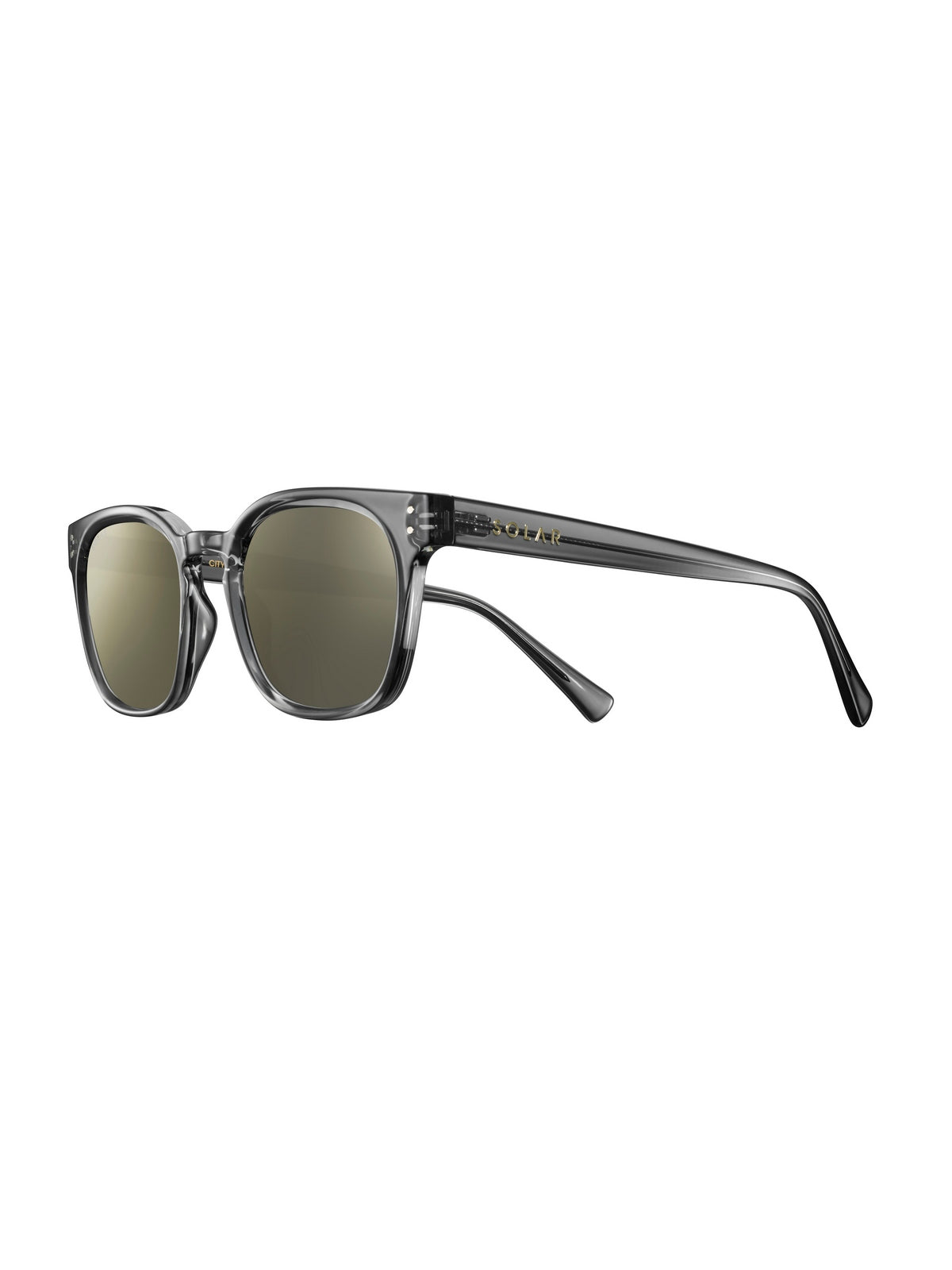 Okulary przeciwsłoneczne SOLAR Johnnie - cat.3 Polarized - Glossy Translucent Black