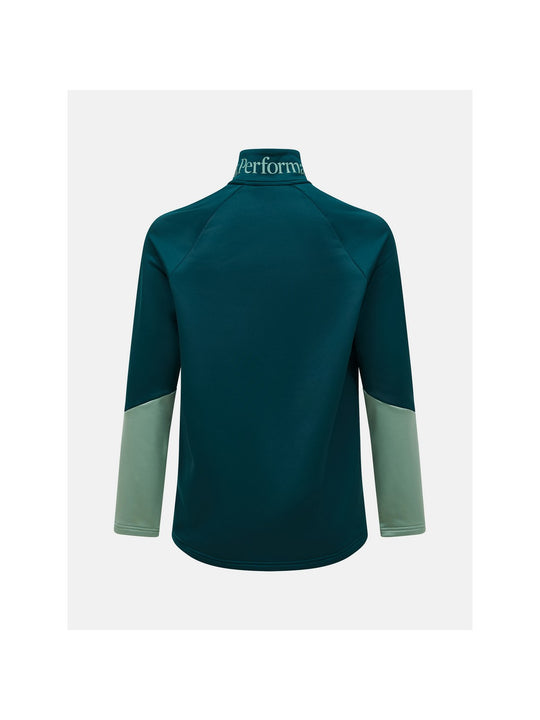 Bluza męska PEAK PERFORMANCE M Rider Essentials Midlayer Zip Jacket kolor zielony
