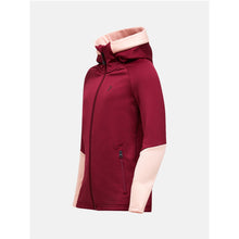 Bluza PEAK PERFORMANCE Jr Rider Essentials Zip Hood bordowy

