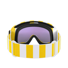 Gogle narciarskie POC Fovea Mid Wide Fit Cat 2 biało/żółty
