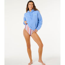 Bluza damska RIP CURL Surf Puff Heritage Hood P/P niebieska
