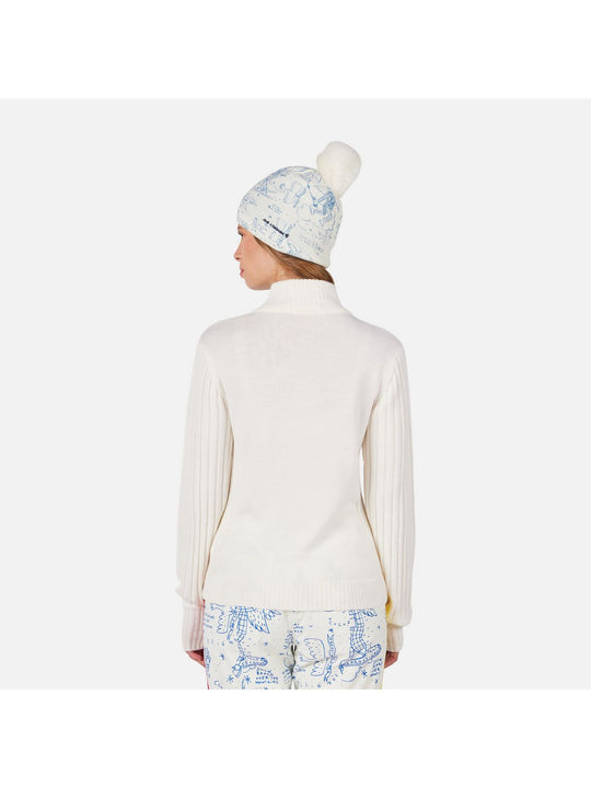 Sweter damski ROSSIGNOL W JCC MERIB HZ biały
