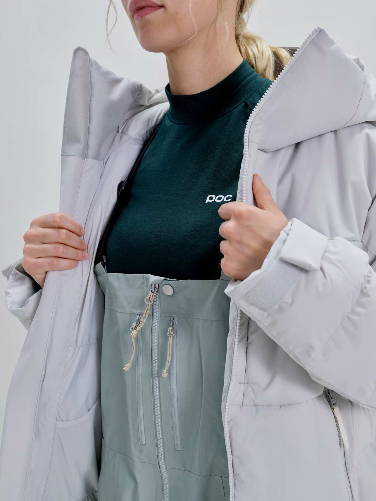 Kurtka damska POC W's POC Loft Jacket szary