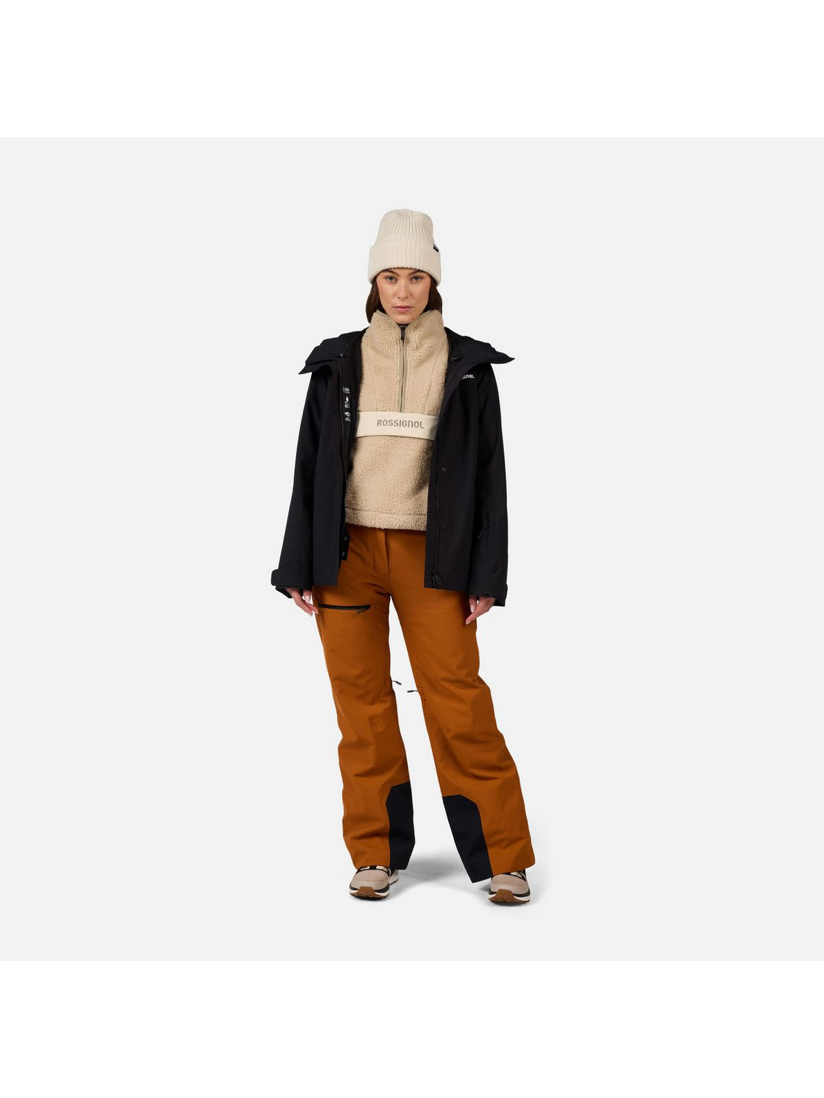 Bluza damska ROSSIGNOL W ALLTRACK HZ FLEECE szara