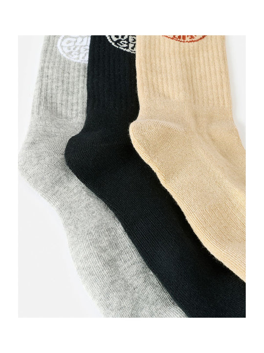 Skarpety męskie RIP CURL Wetty Crew Sock 3-Pk zielone
