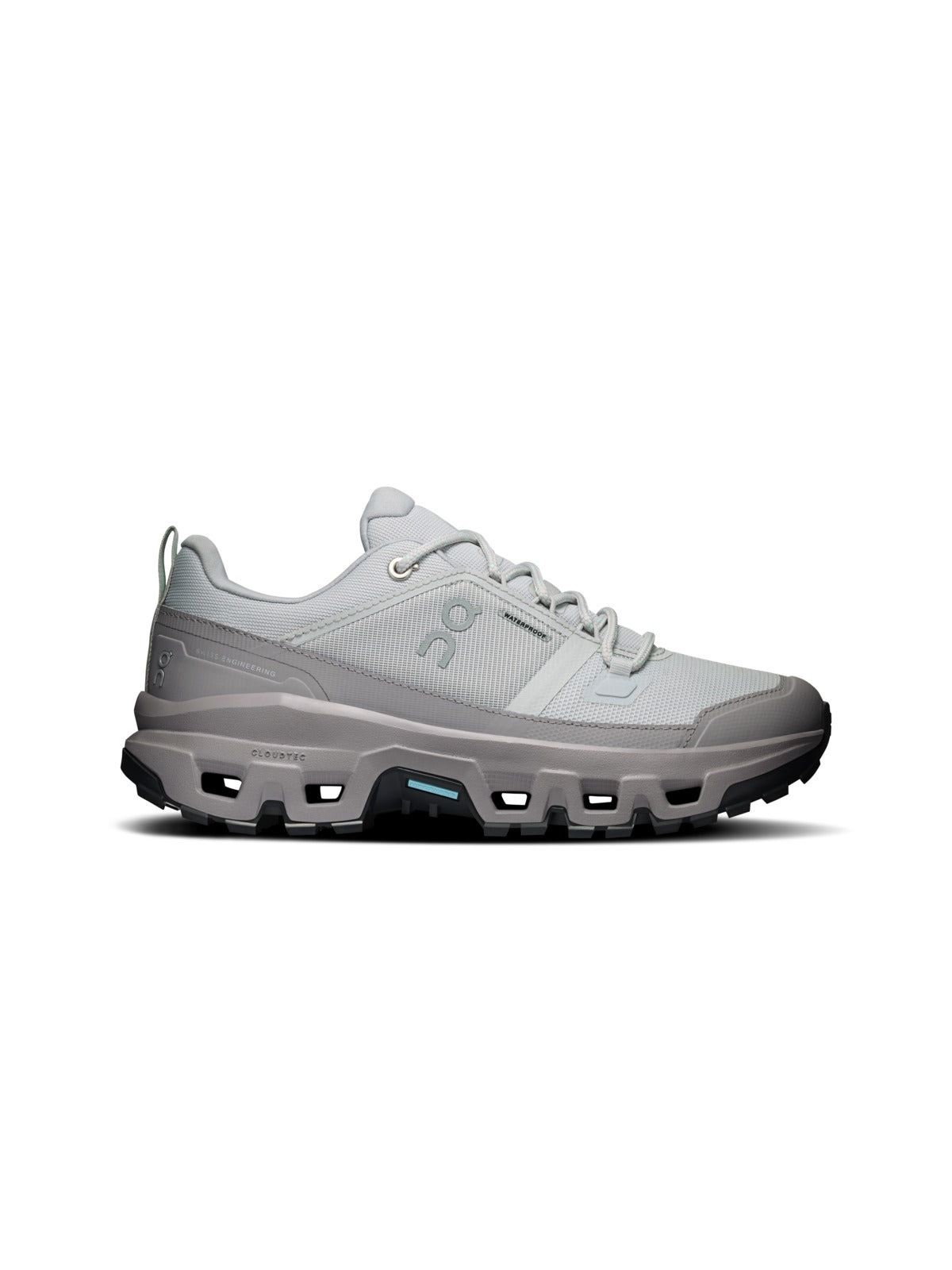 Buty outdoorowe damskie ON Cloudrock Low WP szary
