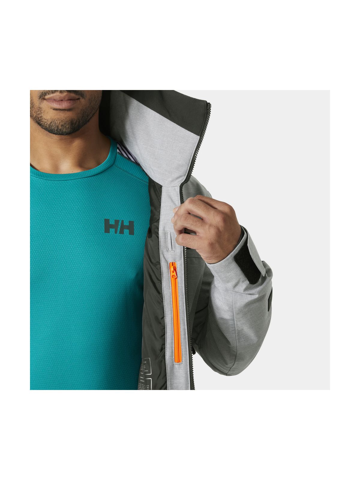 Kurtka narciarska męska HELLY HANSEN GARIBALDI 2.0 JACKET szara
