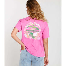 Koszulka damska RIP CURL Molokai Relaxed Tee różowa
