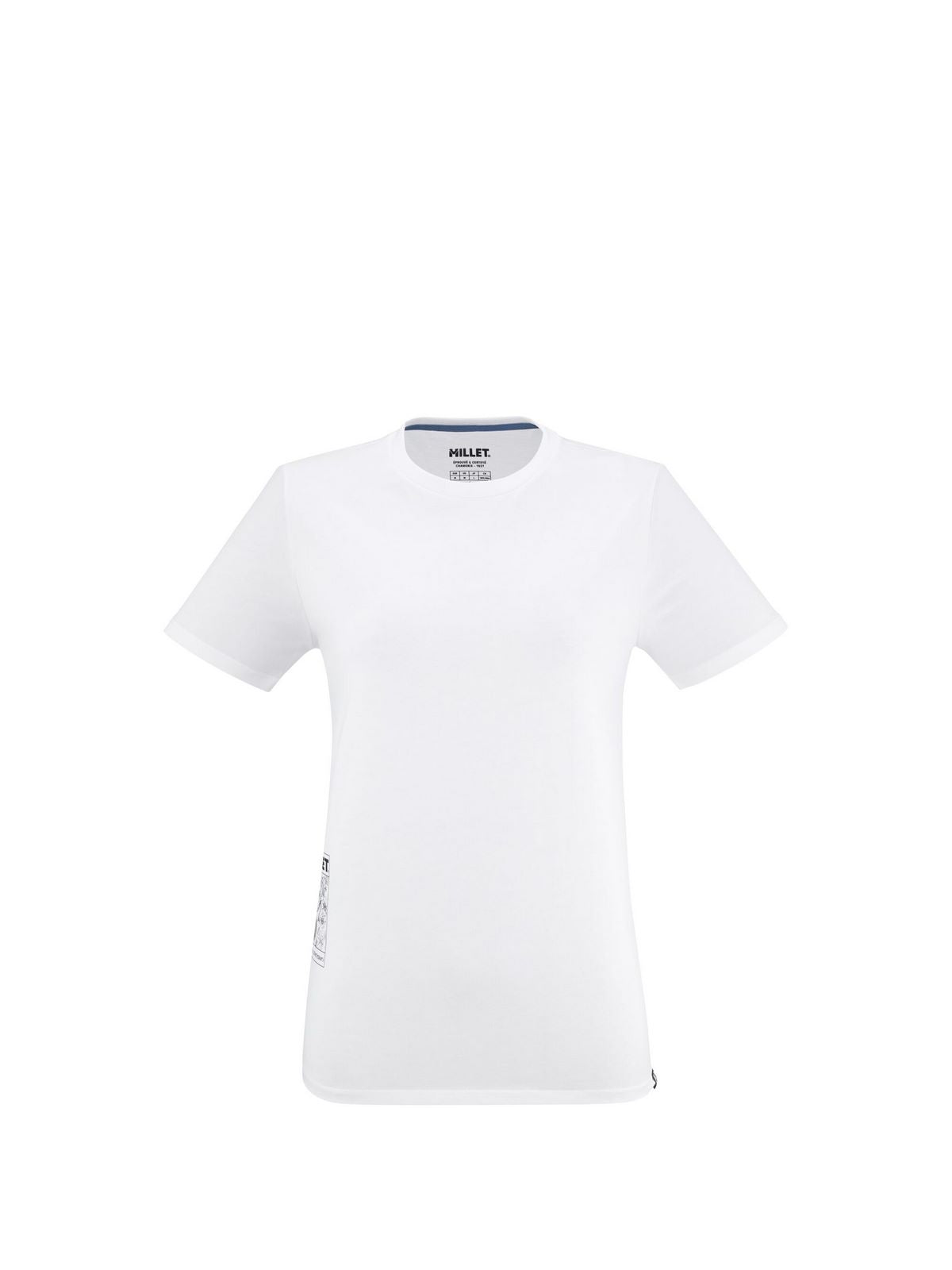Koszulka damska MILLET Chamonix Flower Ts Ss W biała