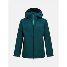 Kurtka męska PEAK PERFORMANCE M Treeline Hipe 2.5L Shell Jacket kolor zielony
