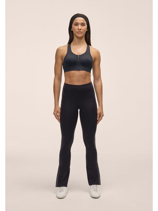 Spodnie damskie CASALL Scuba Slit Pant kolor czarny
