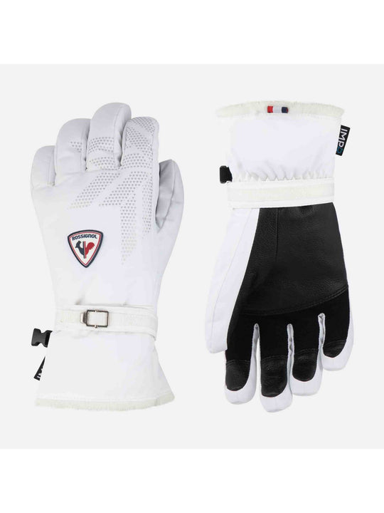 Rękawice narciarskie damskie ROSSIGNOL W Romy Impr G biały
