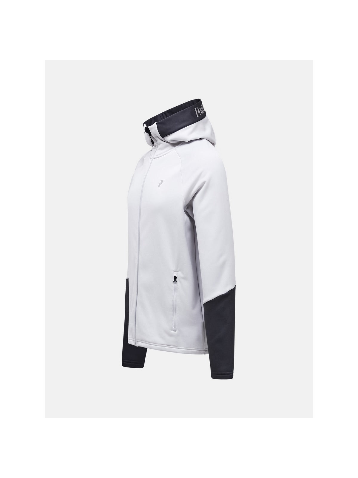 Bluza męska PEAK PERFORMANCE Rider Essentials Midlayer Zip Hood biała