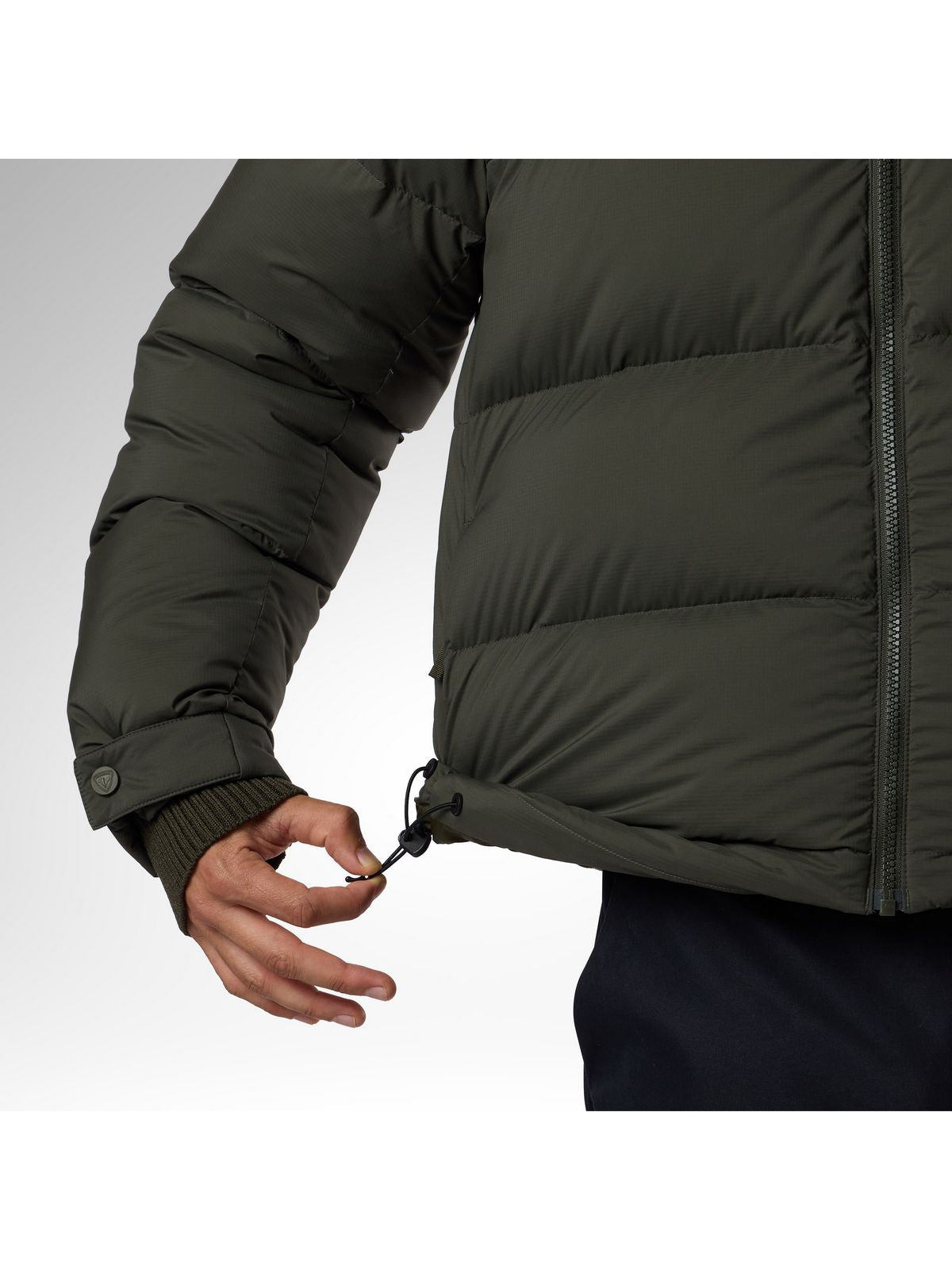 Kurtka puchowa męska ROSSIGNOL M Abel Down Hoodie Jacket zielona