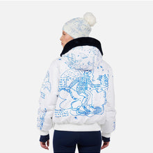 Kurtka narciarska damska ROSSIGNOL W JCC YETI-REV JKT biały
