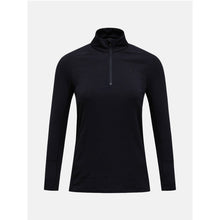 Koszulka Termiczna PEAK PERFORMANCE Magic Half Zip Wool-blend Baselayer Women czarny
