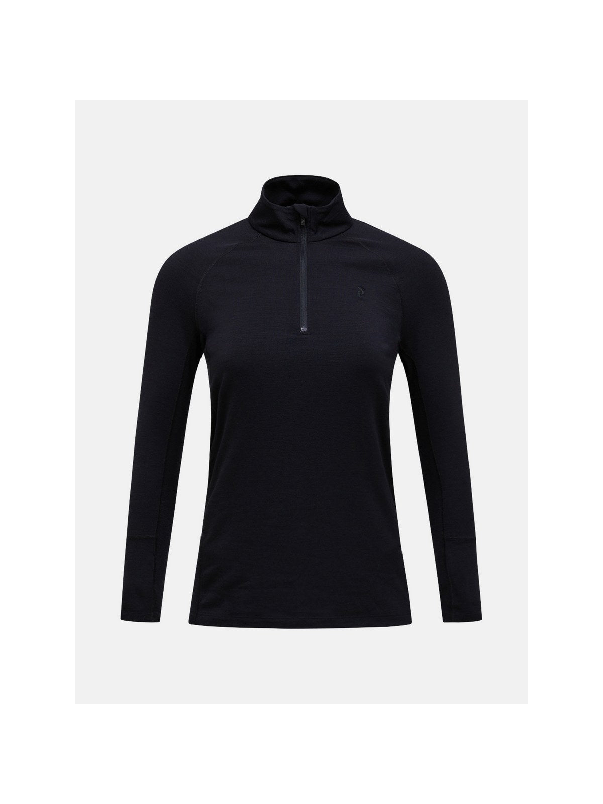 Koszulka Termiczna PEAK PERFORMANCE Magic Half Zip Wool-blend Baselayer Women czarny