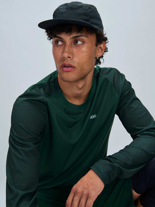 Koszulka rowerowa POC M’s Motion Air L/S Jersey zielony - Adventure Sports
