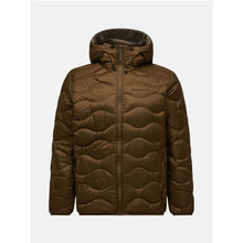 Kurtka puchowa męska PEAK PERFORMANCE Helium Down Hood Jacket brązowa
