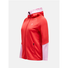 Bluza PEAK PERFORMANCE Rider Zip Hood Women czerwony - Adventure Sports
