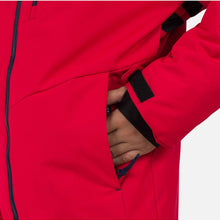 Kurtka narciarska dziecięca ROSSIGNOL Jr Wispile Jkt czerwony
