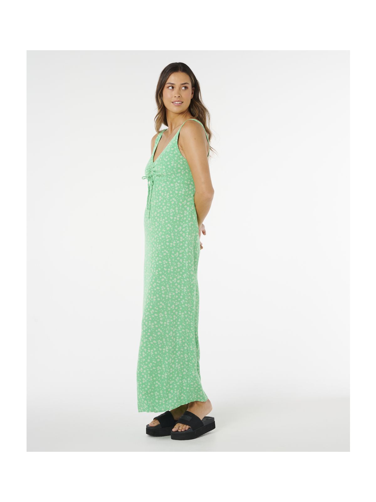Sukienka RIP CURL Surf Side Maxi Dress zielona