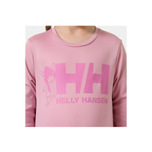 Koszulka dziecięca HELLY HANSEN K Hh Tech Graphic Ls Top różowa
