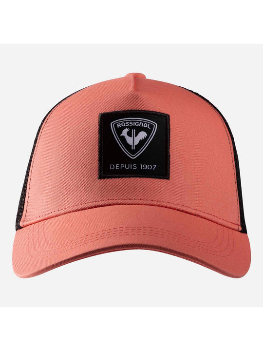 Czapka z daszkiem ROSSIGNOL Corporate Mesh Cap różowa - TU - Adventure Sports
