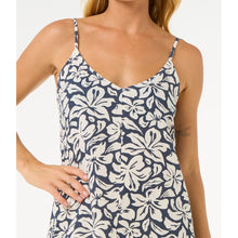 Sukienka na ramiączka RIP CURL Las Dalias Mini Dress granatowo biała
