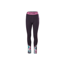 Spodnie damskie HELLY HANSEN W Lifa Merino Midweight Graphic Pant kolor czarny
