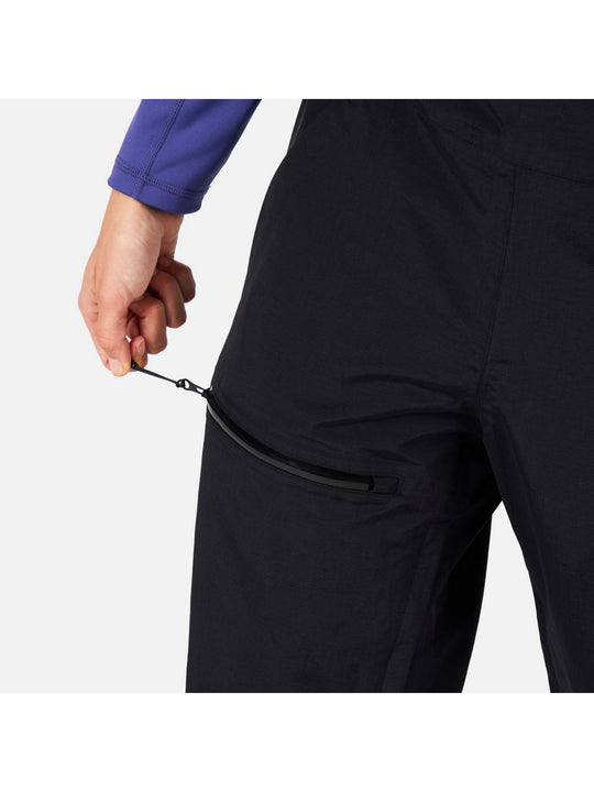 Spodnie narciarskie damskie ROSSIGNOL W Outerlimits Insulated Bib czarne
