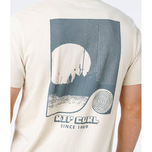 Koszulka męska RIP CURL Aots Sailboat Tee beżowa
