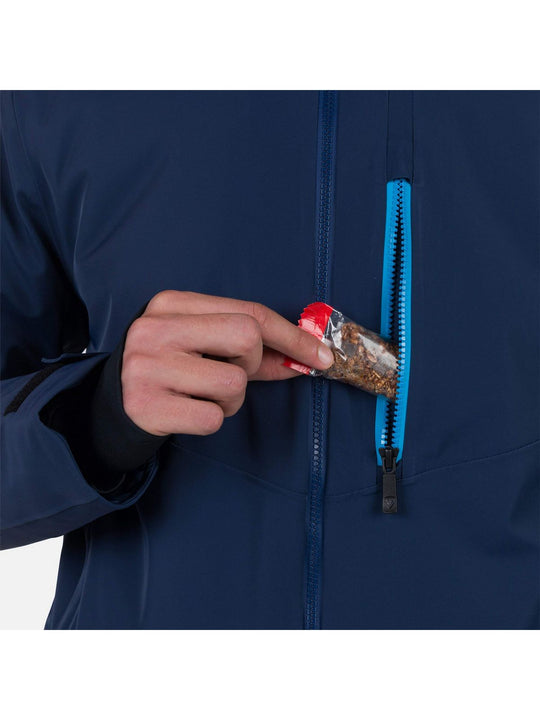 Męska narciarska męska ROSSIGNOL Blackside Jkt granatowy
