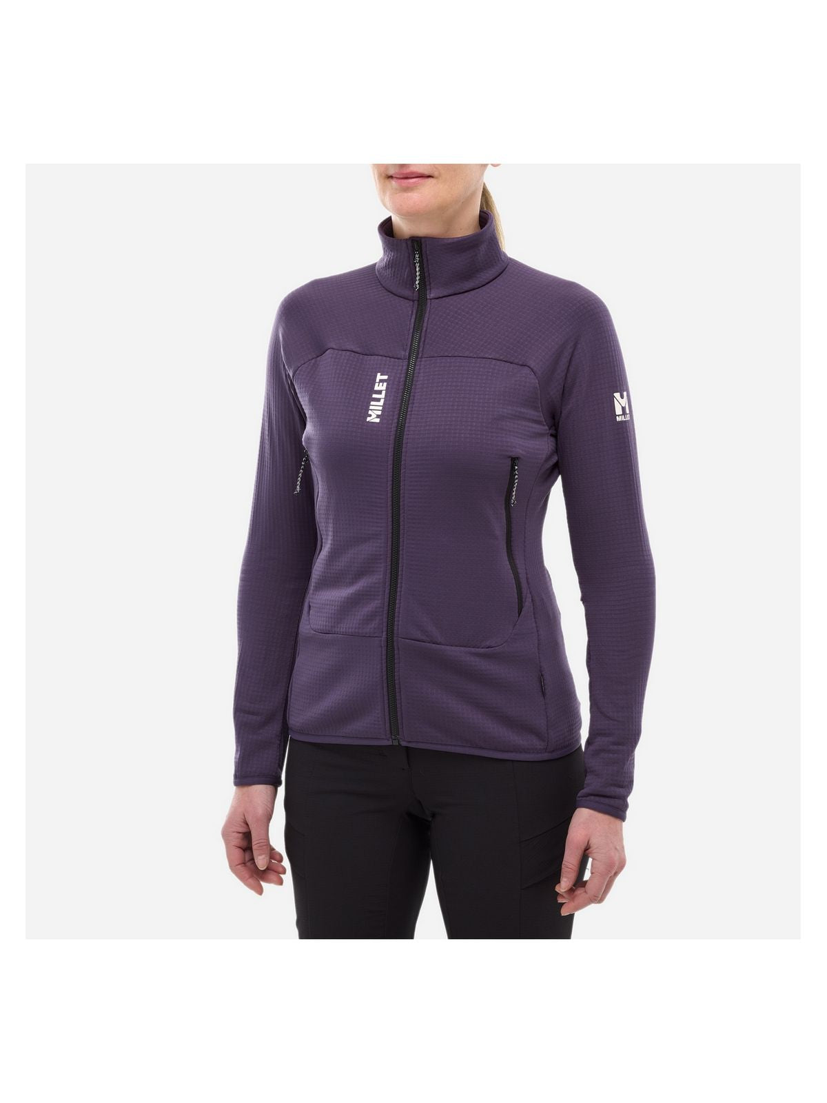 Bluza damska MILLET Fusion Grid Jkt W fioletowa