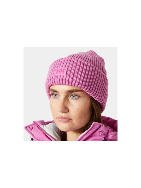 Czapka HELLY HANSEN Hh Rib Beanie kolor różowy
