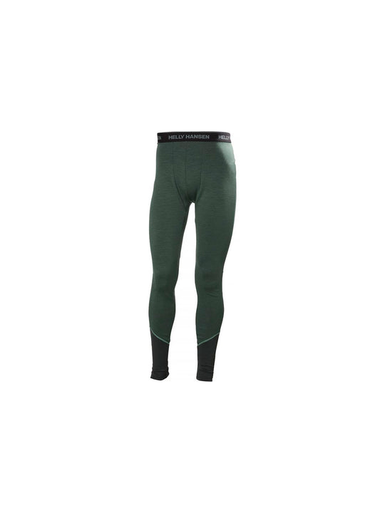 Legginsy męskie HELLY HANSEN Lifa Merino Midweight Pant kolor zielony
