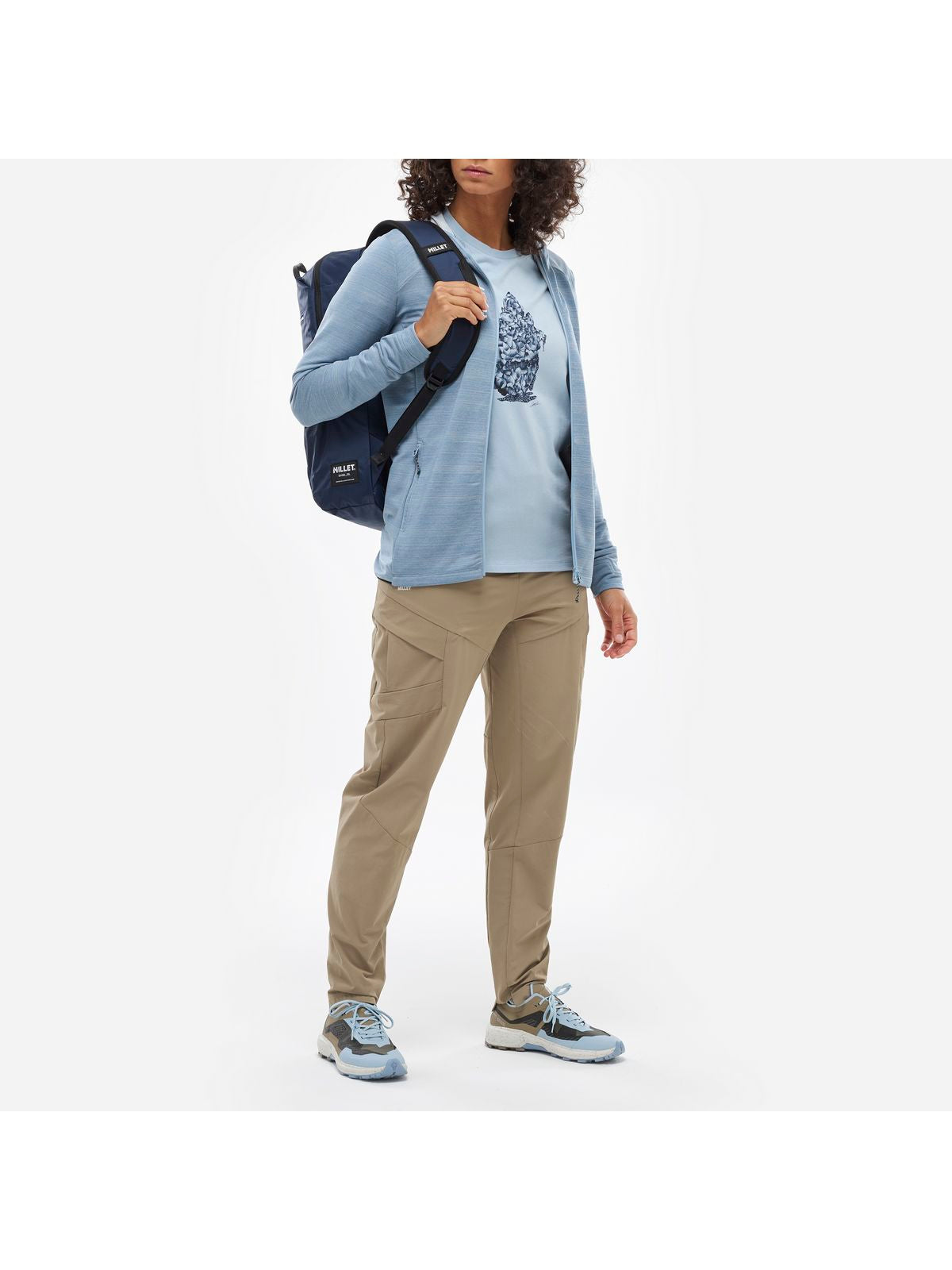 Bluza damska MILLET Cimaï Light Hoodie W niebieska