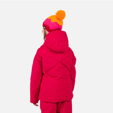 Kurtka narciarska dziecięca ROSSIGNOL Girl Staci Jkt czerwony
