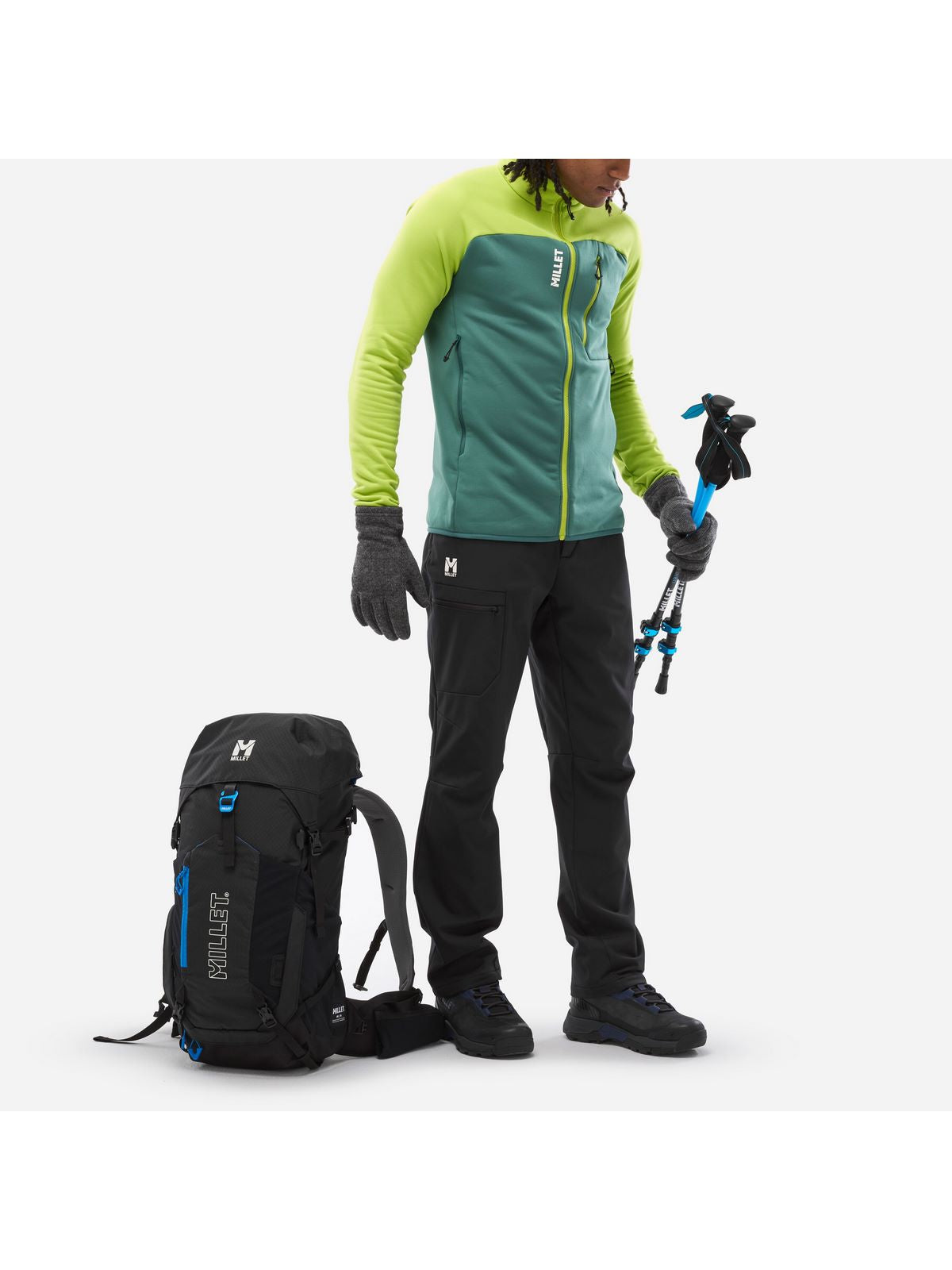 Bluza MILLET M SENECA FLEECE JKT zielona