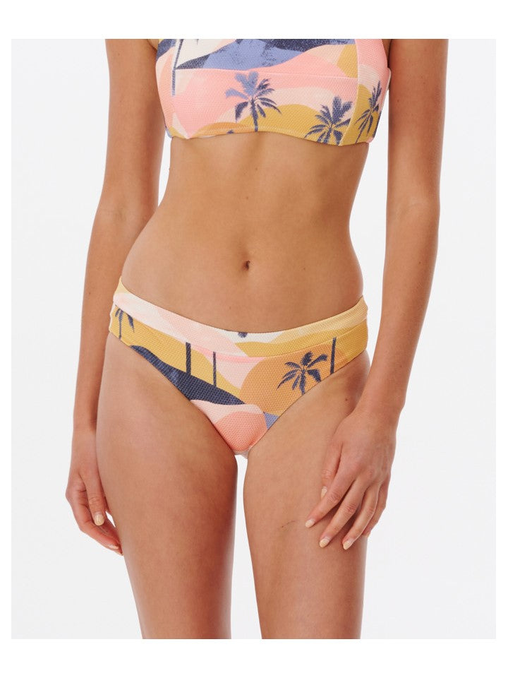 Majtki kąpielowe RIP CURL Melting Waves Full Pant brzoskwiniowy