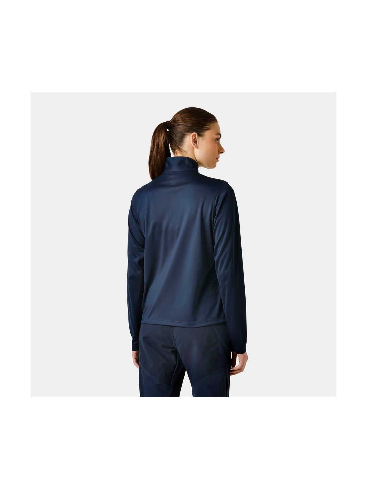Bielizna termiczna damska HELLY HANSEN W HH TECH 1/2 ZIP granatowa