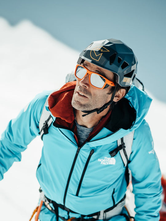 Okulary górskie JULBO SHIELD - pomarańczowy | Spectron Cat 4 - L - Adventure Sports
