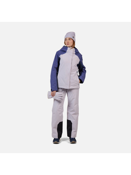 Kurtka narciarska damska ROSSIGNOL W VELIKA INSULATED JKT szara
