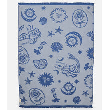 Ponczo damskie RIP CURL Mixed Summer Jumbo Towel granatowe
