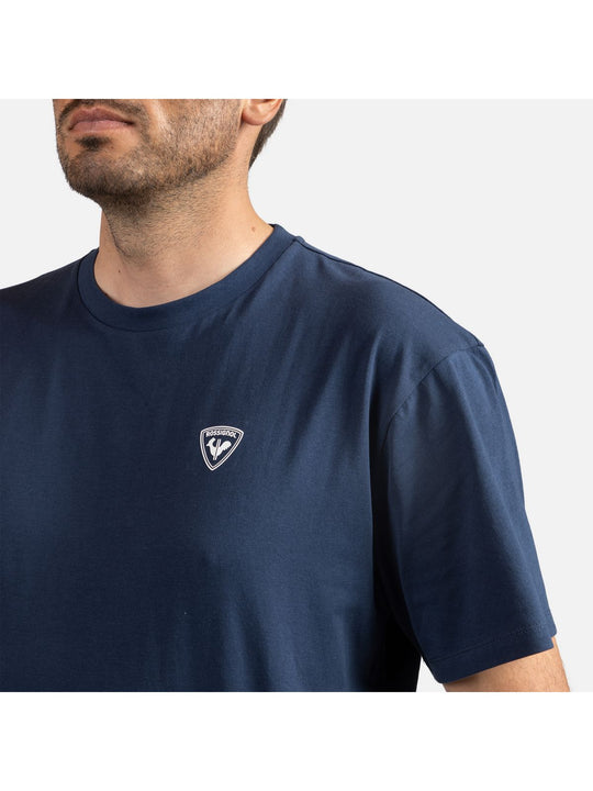 Koszulka męska ROSSIGNOL Traye Tee granatowy - Adventure Sports
